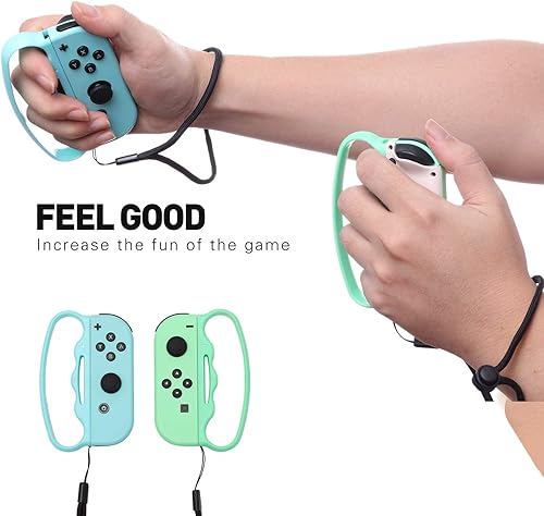 Vista 10 de ECHZOVE Agarre de boxeo para Nintendo Switch Fitness Boxing, controlador para Nintendo Switch Boxing Game