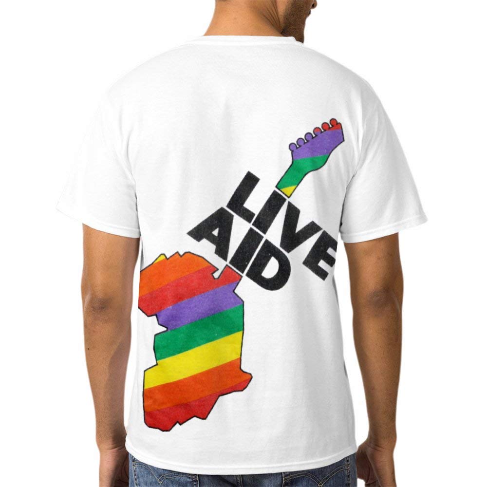 Amazon.co.jp: Tシャツ LIVE AID ライヴエイド バンド ロック