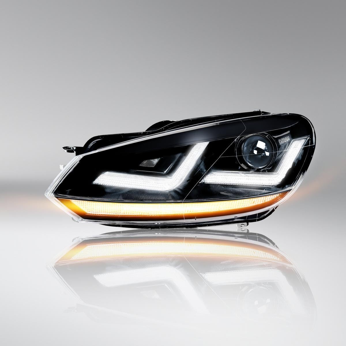 Osram LEDriving XENARC Golf VI Schwarz, LED, Scheinwerfer, LEDHL102-BK, 12V, 1 Set (2 Scheinwerfer, Fahrer- und Beifahrerseite)
