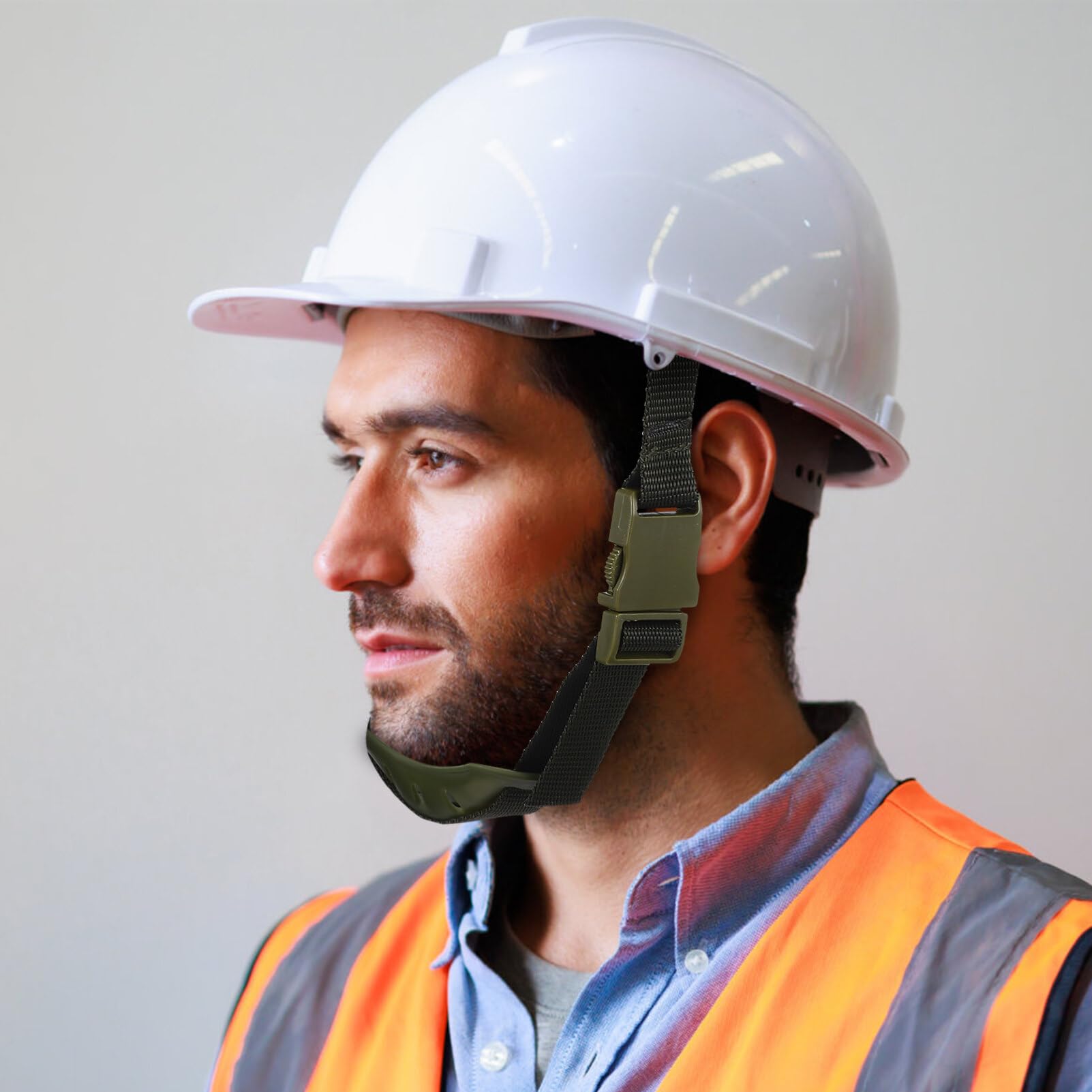 BESPORTBLE Hard Hat Straps Universal Chin Mount 2 Pack Chin Cup Straps for Comfortable Use