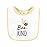 Hudson Baby Unisex Baby Cotton Bibs, Bee Kind, One Size