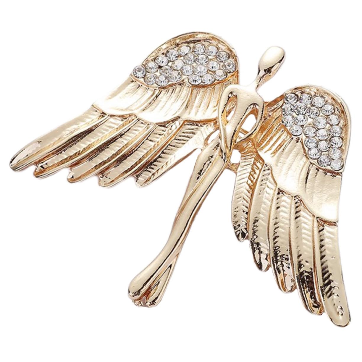 Broche de Metal para Solapa de Ropa de Mujer, Estilo estético, para Sombrero o Chal, de Zinc.