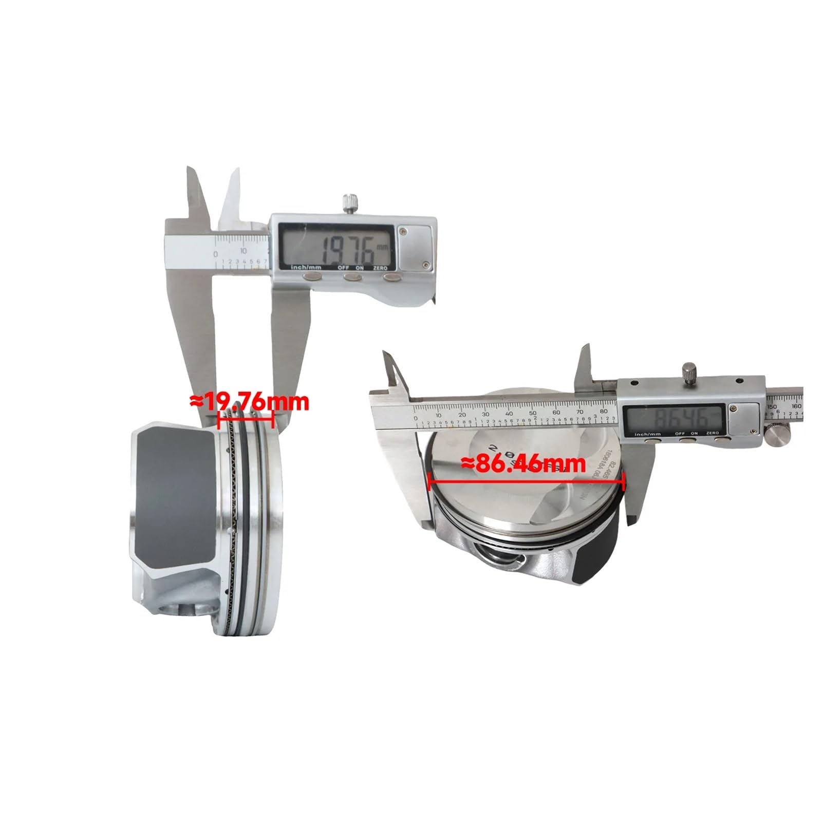 Pistoni per auto Pistoni e fasce elastiche motore 82,5 mm per VW GTI Passat per Tiguan per Audi A3 2.0TSI 2.0TFSI DOHC 16V EA888