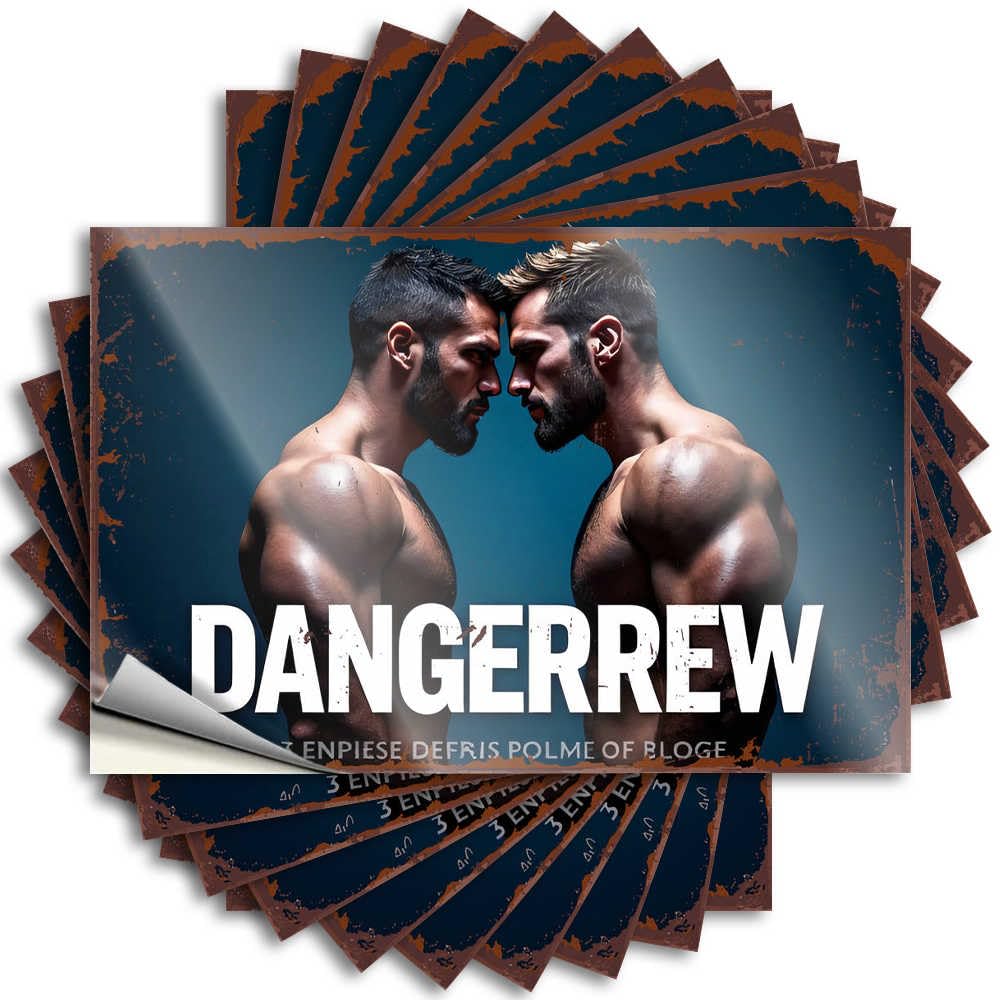 Tattoos Modern Vinyl Sticker | Dangerous Rivalry: The Ultimate Face-Off Happy for Hunting Use(12X18CM)