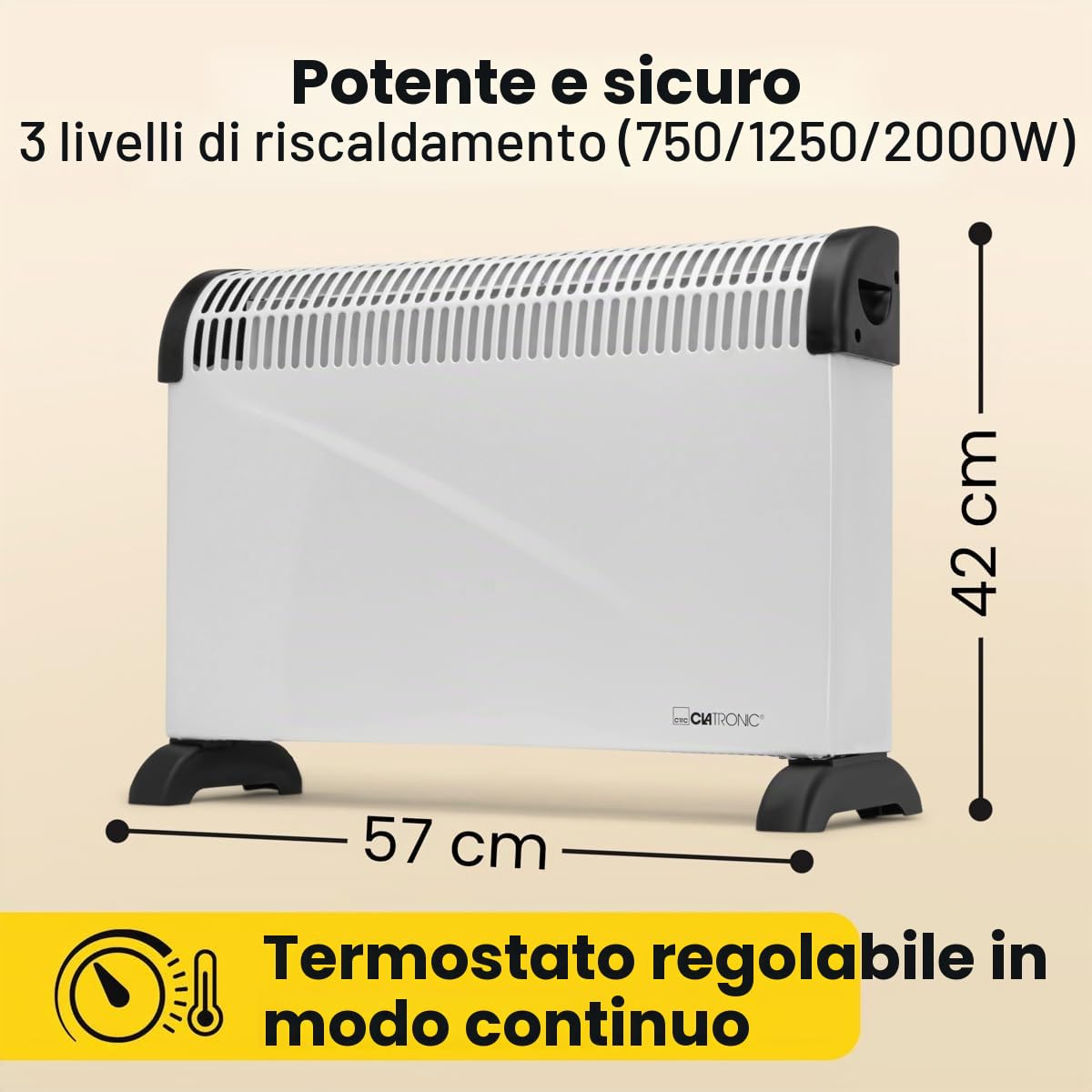 Clatronic KH 3077 Termoconvettore