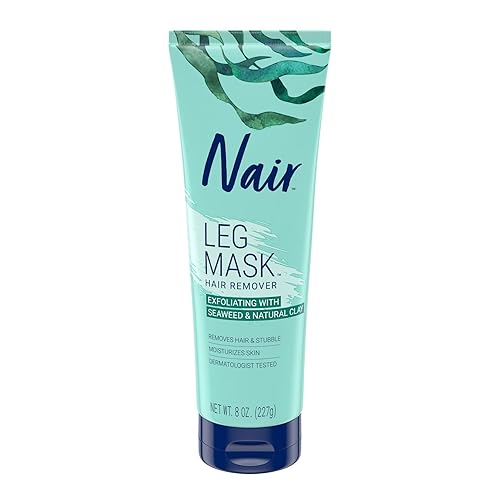 Nair - Removedor de pelo y mascarilla para piernas con tratamiento de belleza