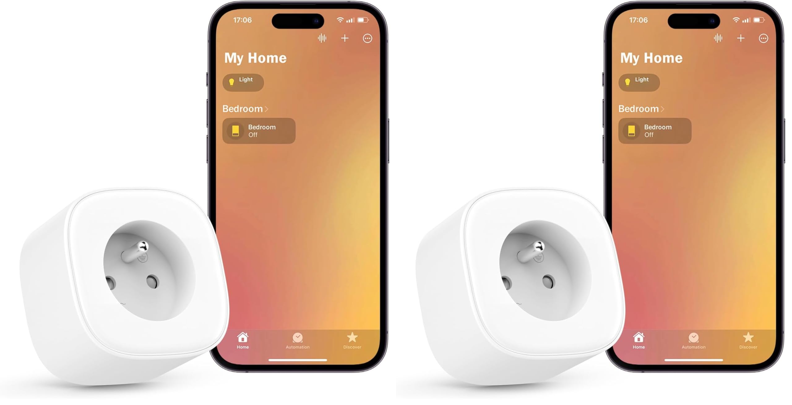Meross Prise Connectée WiFi, Prise Intelligente avec Commande Vocale, Contrôle à Distance et Fonction de Temps, Fonctionne avec Alexa, Apple HomeKit et Google Home (Lot de 2)