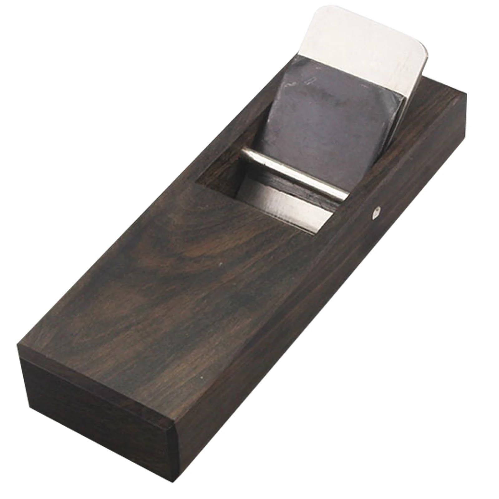 Seveqis Brown Planer, Planer Edge Flat Drawing Square Plane Trimming Shaving Machine Pull Easy Cutting Sharpening Desktop(105Mm)