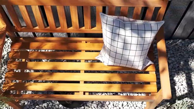 花台　自然木　約75cm✕約35cm✕約11cm Amazon.com : Tangkula Outdoor Acacia Wood Bench, 2-Person Garden