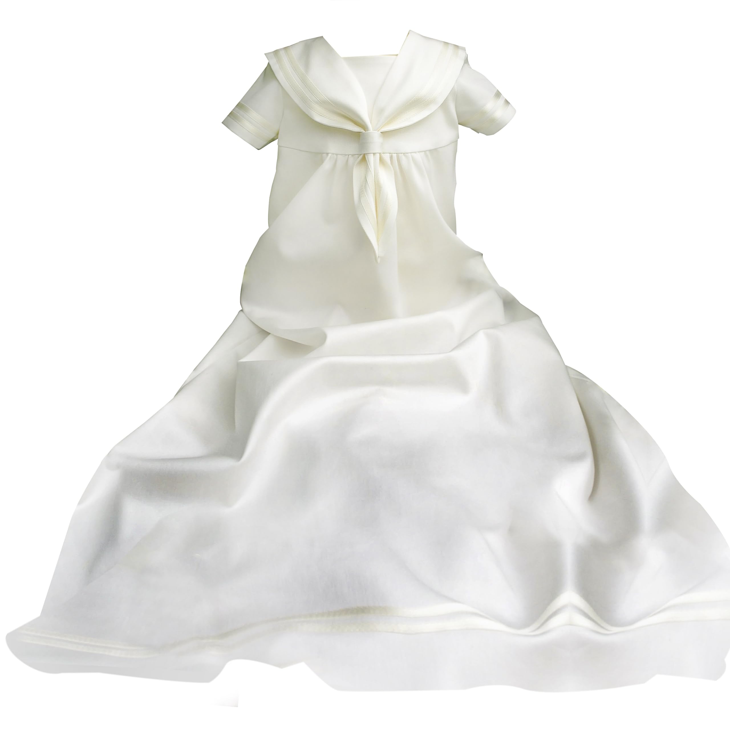 Taufkleid Junge - Baby Mädchen Taufkleidung für Taufe Matrosenkleid Taufmütze Schwedischen Design 62 68 74 80 86
