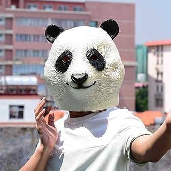 【受注制作】パンダの被り物 Amazon | [AiO JAPAN] マスク パンダ 被り物 かぶりもの [並行輸入品