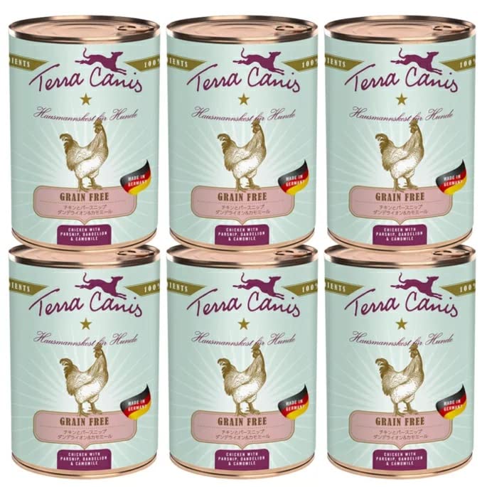 Amazon | テラカニス グレインフリー チキンとパースニップ ダンデ  