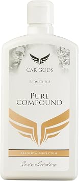 Car Gods Pure Compound Colour and Clarity Restorer, 17fl Oz, Hand or Machine Use for Paintwork - Metamorphic Formulation Smooth Uneven Scratched Areas Restore Paint Finish