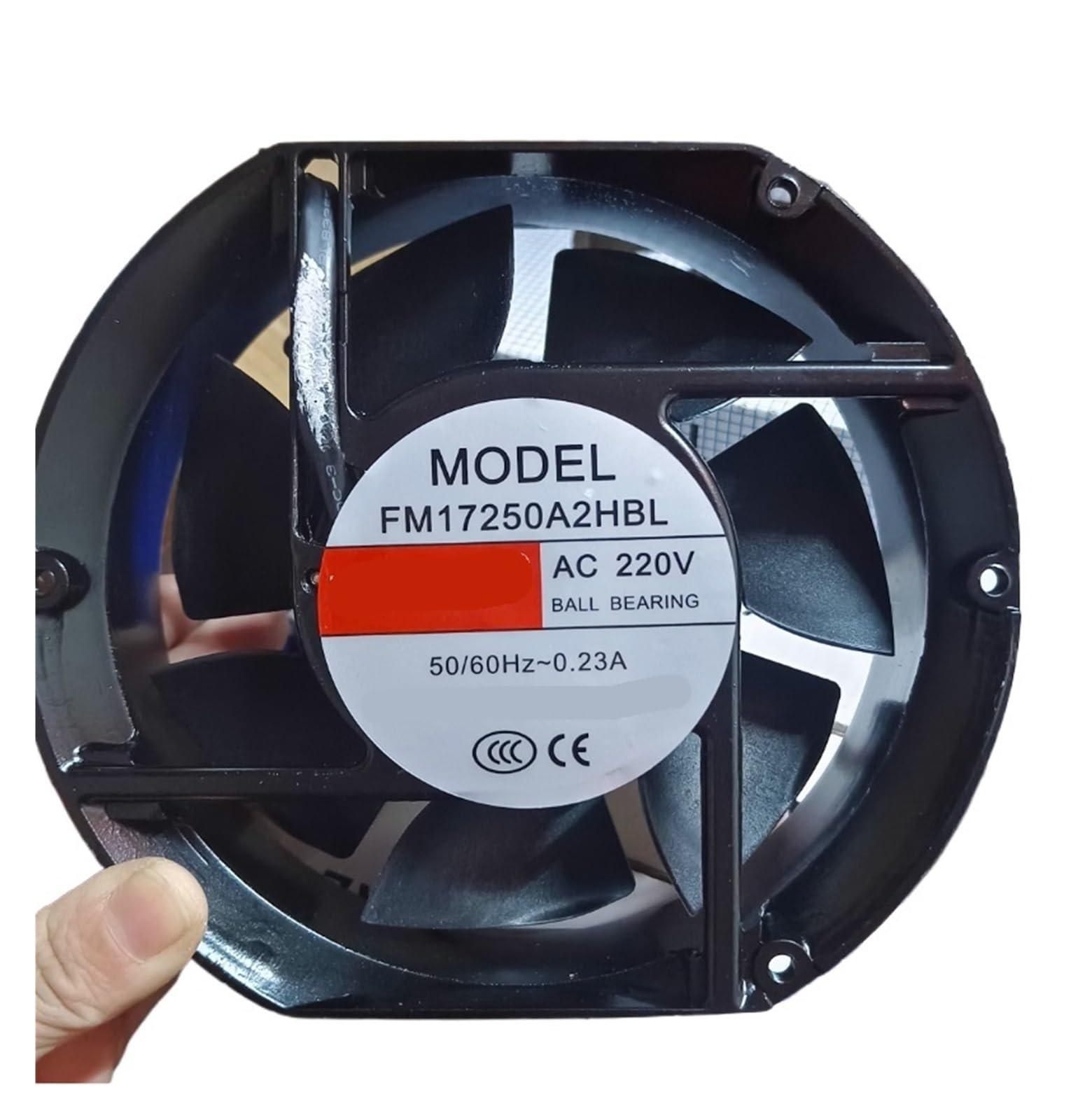 Lzikkgki One Color Fm17250a2hbl Ac 220V 0.23A 172X172x50mm 2-Wire Cooling Fan