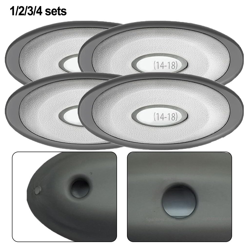 Jacuzzi J-300 - Poggiatesta ovale con LED, compatibile con modelli 2472-824 e 2455-104, robusto cuscino in poliuretano con supporto