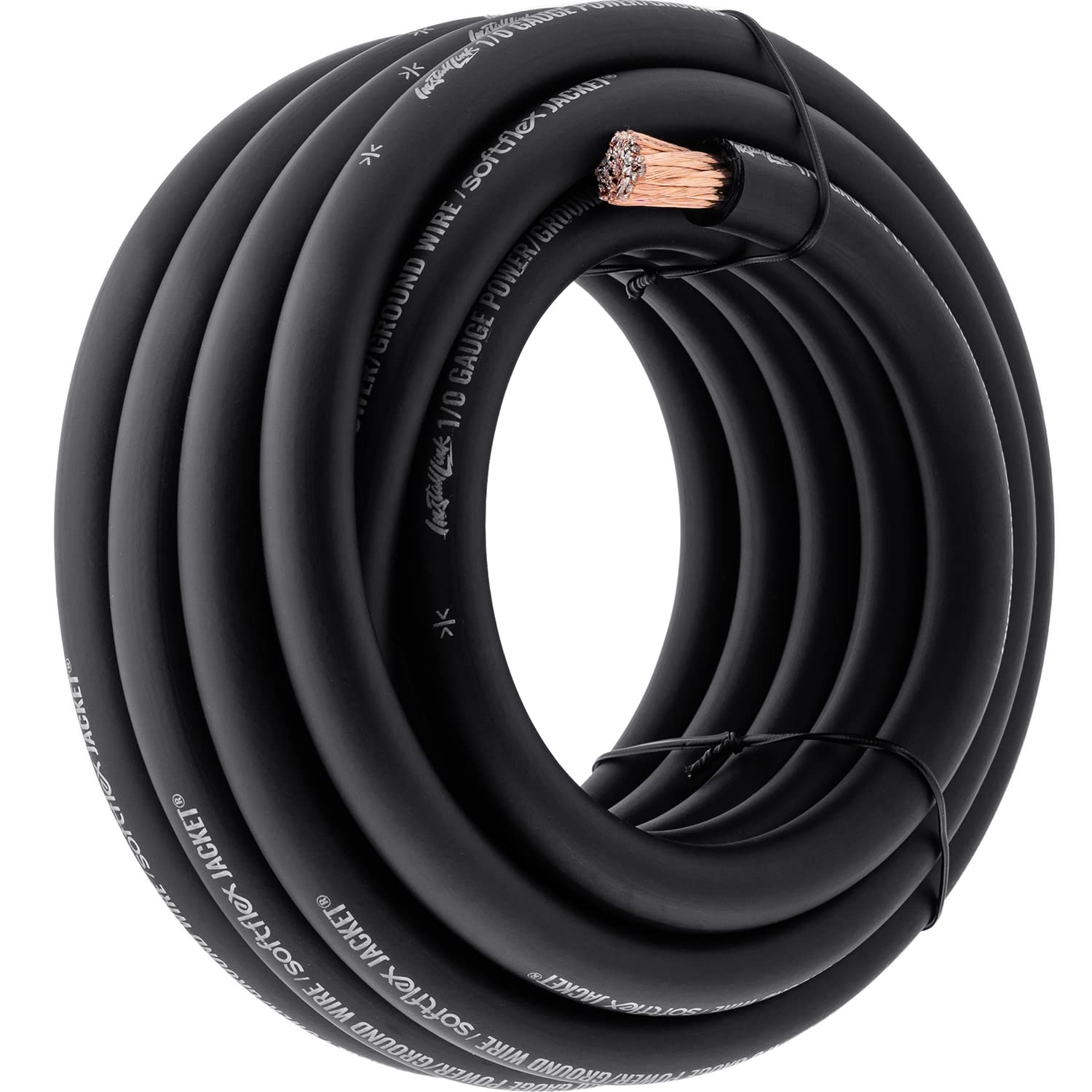 Install Link 1/0 Gauge Power or Ground Wire Cable, 20ft, CCA