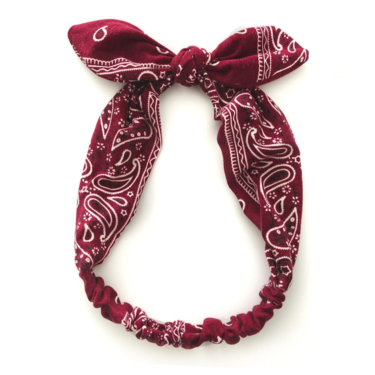MAGICLULU 12 Pz a nodo scrunchies hair band turbanti per da donna nastri per per ragazze cerchietti bambina per con fiocco delle orecchie