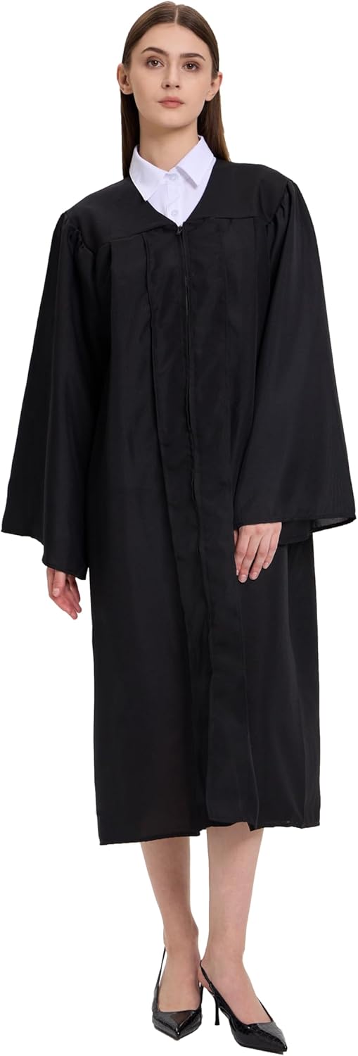 Amazon.com: HX Graday Unisex Matte Graduation Gown,Choir Robes for ...