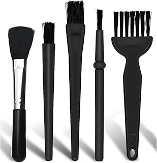 5-en-1 électronique de dépoussiérage Nettoyage Kit Brosse/4 Tailles Anti Statique ESD brosses + 1x caméra/PC/Moniteur poussière Nettoyer la Brosse