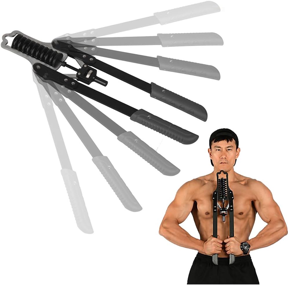TopBox Power Twister Alternative with Adjustable Resistance for Upper Body Arm Strengthen Chest Expander Home Gym Fitness,Relieve Office Sub Health Trainer,Safety Air Pressure Resistance