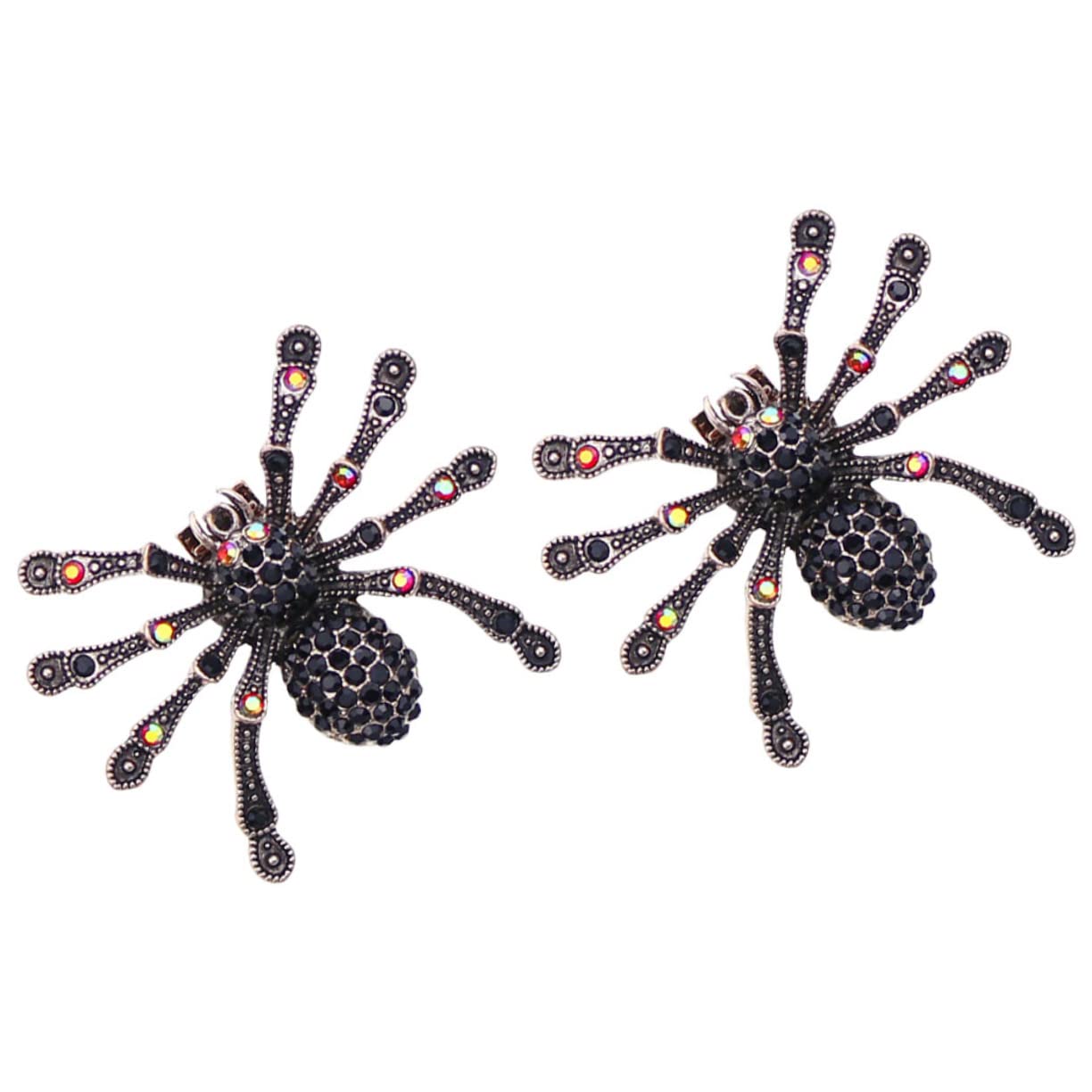 4paia Clip Decorative Per Scarpe Forma Di Ragno Accessori Staccabili Per Scarpe Eleganti Adatti Tacchi Sandali e Sneakers Per Feste e Occasioni Speciali