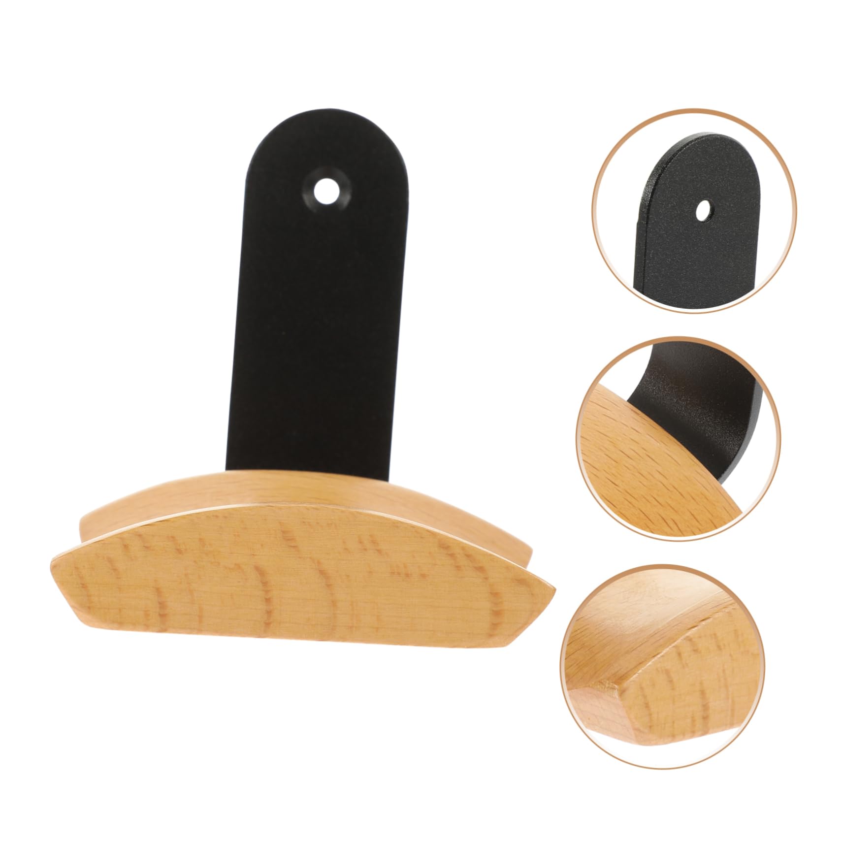 Soporte de Madera Gancho en Forma de U para Auriculares para Colgar Cables y Organizar Auriculares Diseño Único y Elegante en Paredes y Oficina