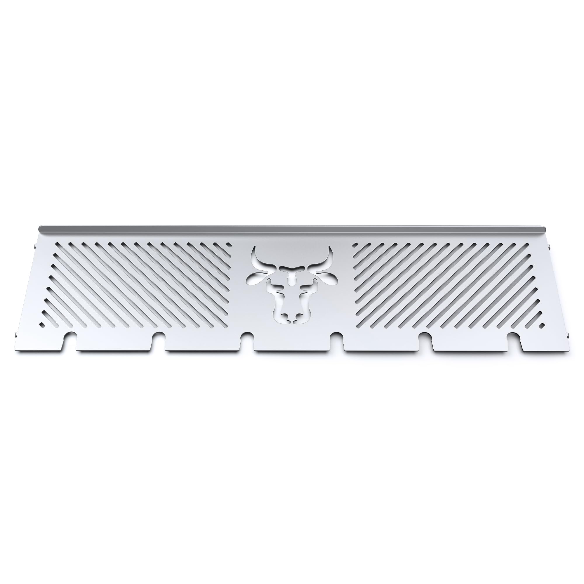 Teileplus24 Warmhalterost Für Burnhard Big Fred Gasgrill – Edelstahl, Mit Drumstick-Halter