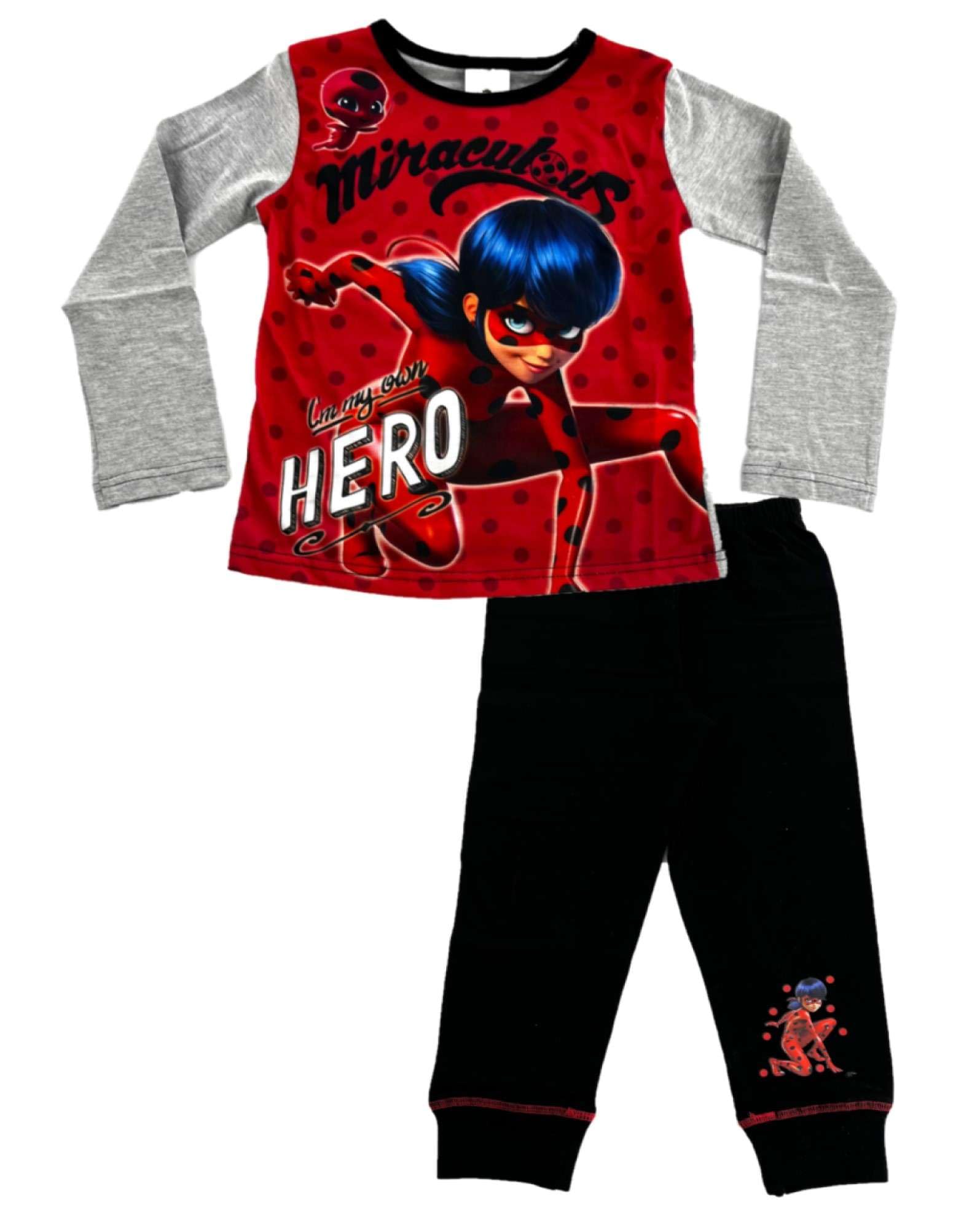 Miraculous Girls Ladybug-Hero Ladybug Pyjamas (5-6 Years, )