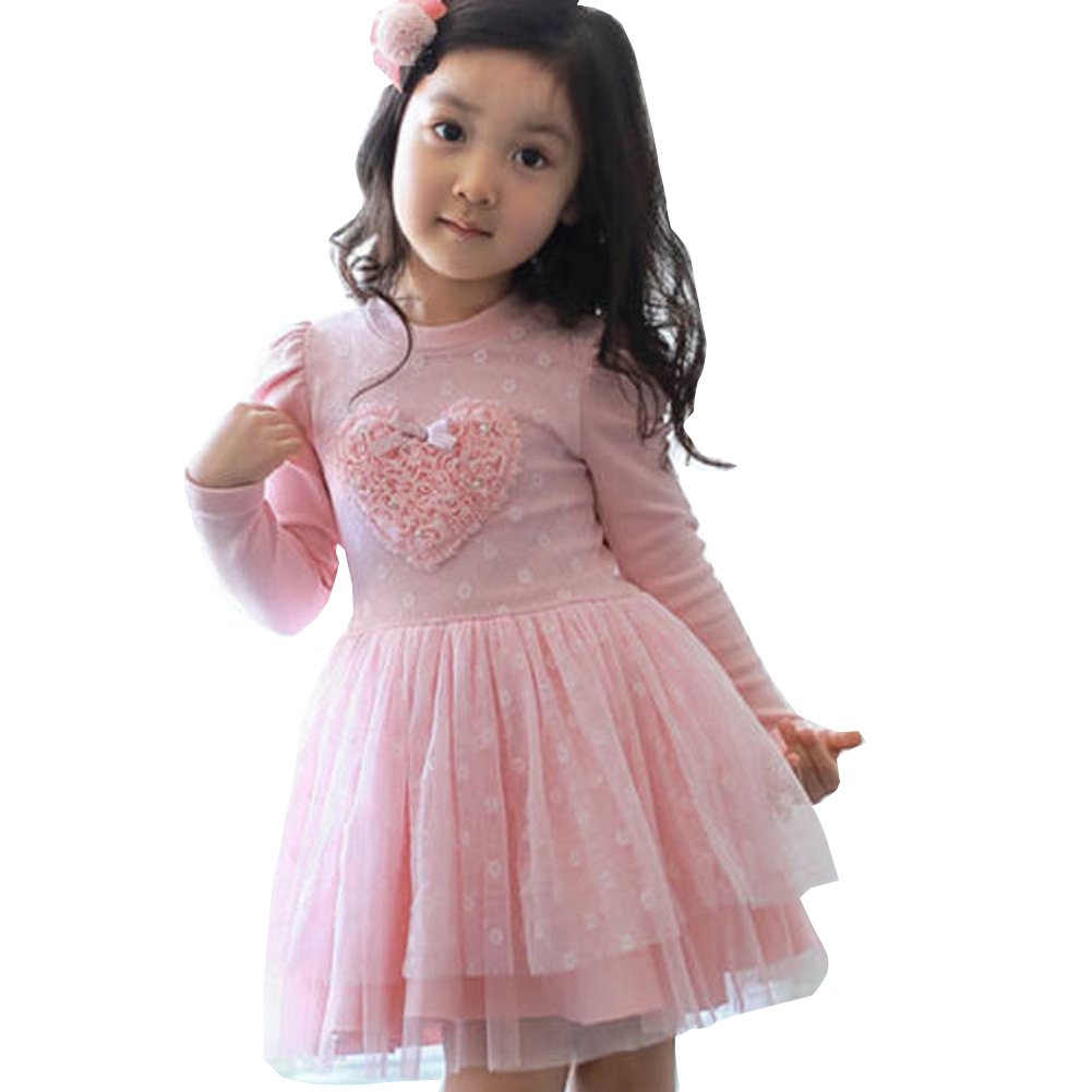 baby girl long sleeve tutu dress