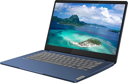 Miniatura 2 de Lenovo Ideapad Slim 3 - Laptop Chromebook con pantalla táctil FHD de 14 pulgadas, MediaTek Kompanio 520 de 8 núcleos, 4 GB de RAM, 128 GB de