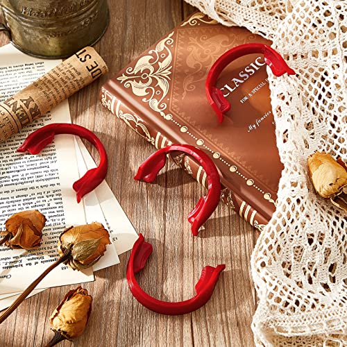 Tondiamo 2 Pcs Swivel C Clip Connector Vacuum Swivel C Clamp Dc41 Clip Connector Red Vacuum Replacement Parts Vacuum Extension C Cramp Wand Plastic Connector - Image 7