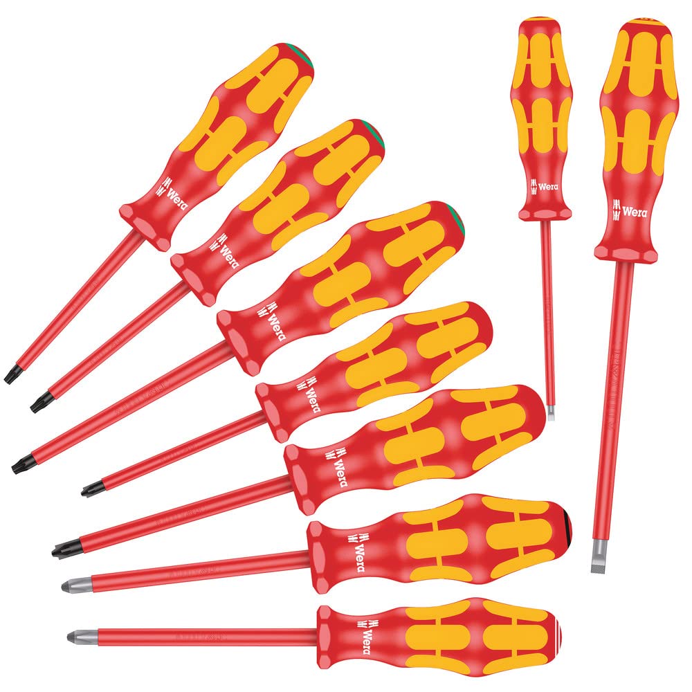 Wera Kraftform Plus Series 100 VDE Screwdriver T/PH/PZ/Slot/+