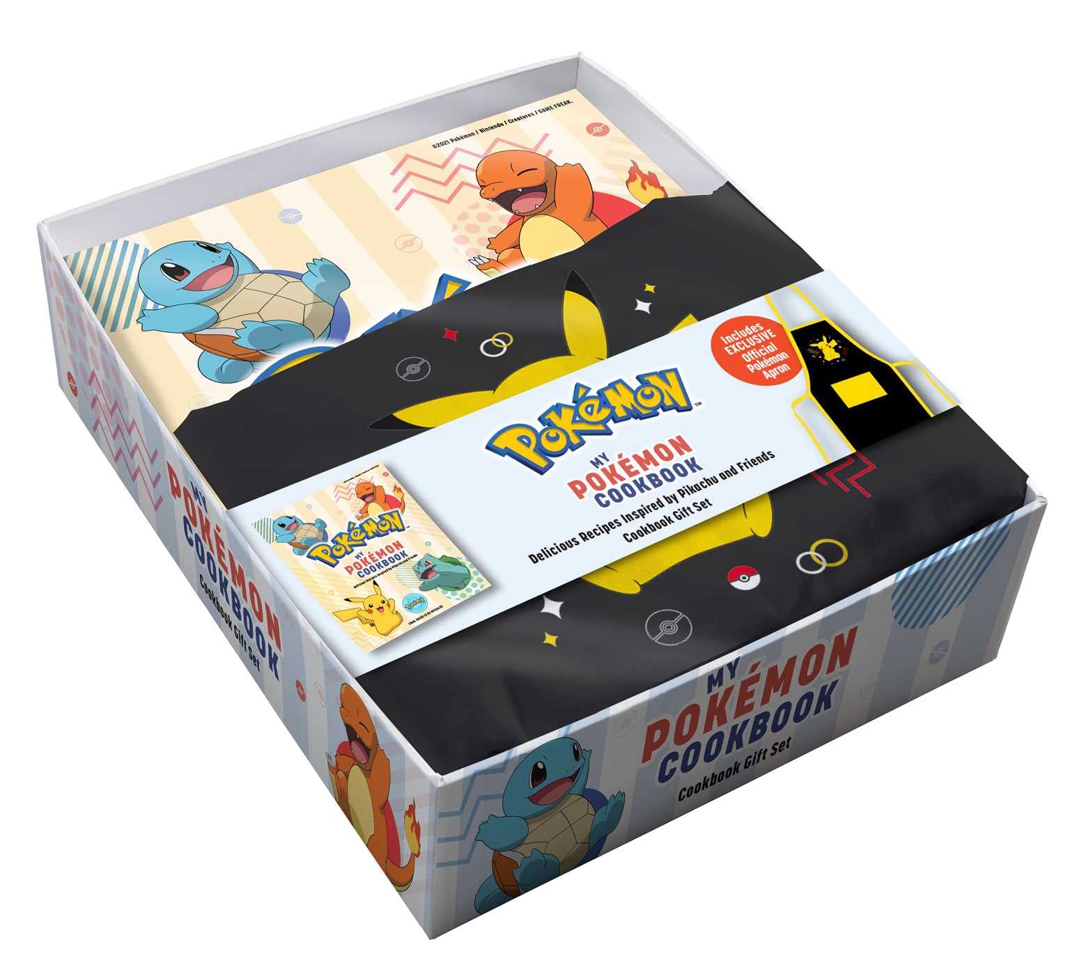 My Pokémon Cookbook Gift Set: Delicious Recipes Inspired by Pikachu and Friends: Includes Apron (Gaming)