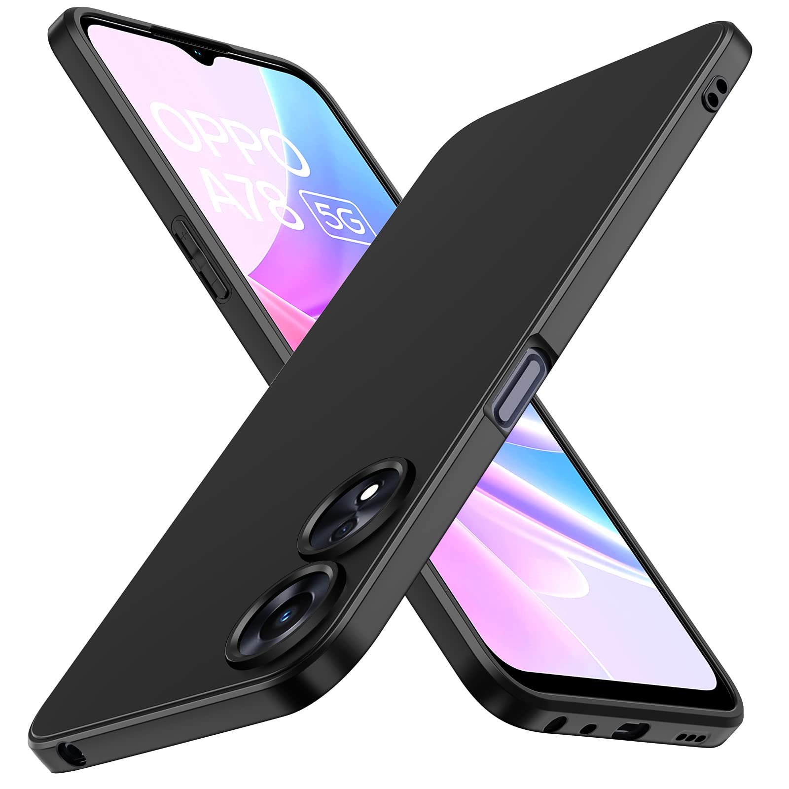 Brotect AirGlass Matte Pellicola Protettiva In Vetro Per Oppo A54 5G – Anti-riflesso, Durezza 9H, Anti-impronta