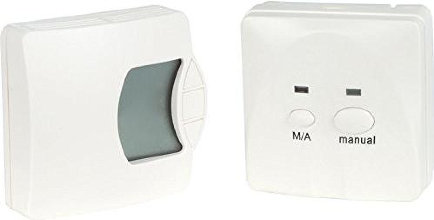 Sunvic White Tlx1012 Wireless Electronic Tpi Room Thermostat