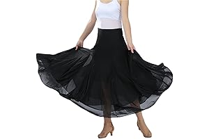 Elegant Ballroom Dancing Skirt for Waltz or Dance Party