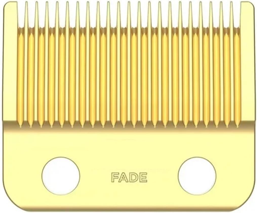 Hair Clippers Blade,Compatible For JRL， Clipper Blade Stand Precision,Hair Cutter,cool Blade Technology,Clipper FADE Blade Easy Clean(2020C FADE blade gold)