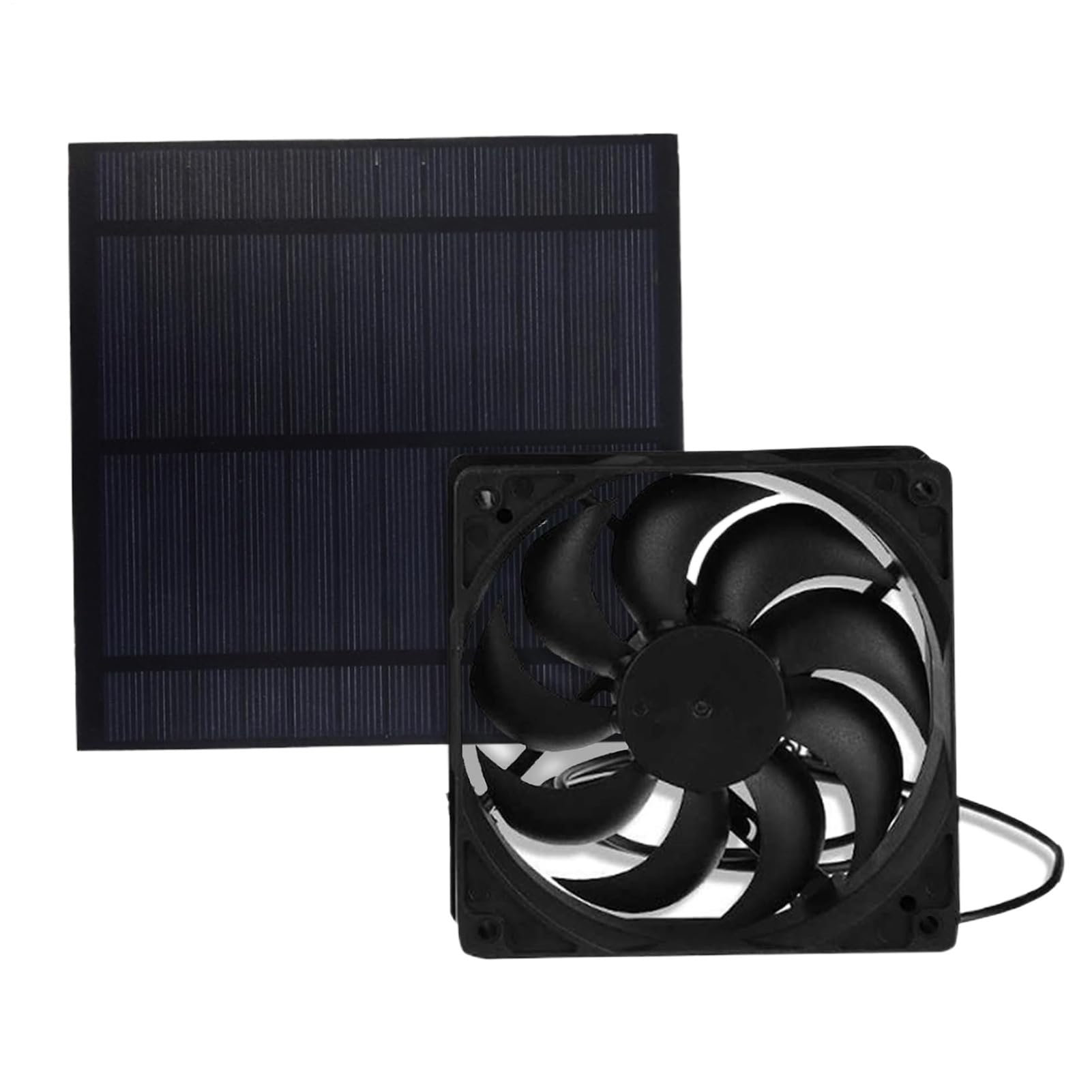 Solarny Wentylator Wydechowy Wentylator Do Kurników Zasilany Energią