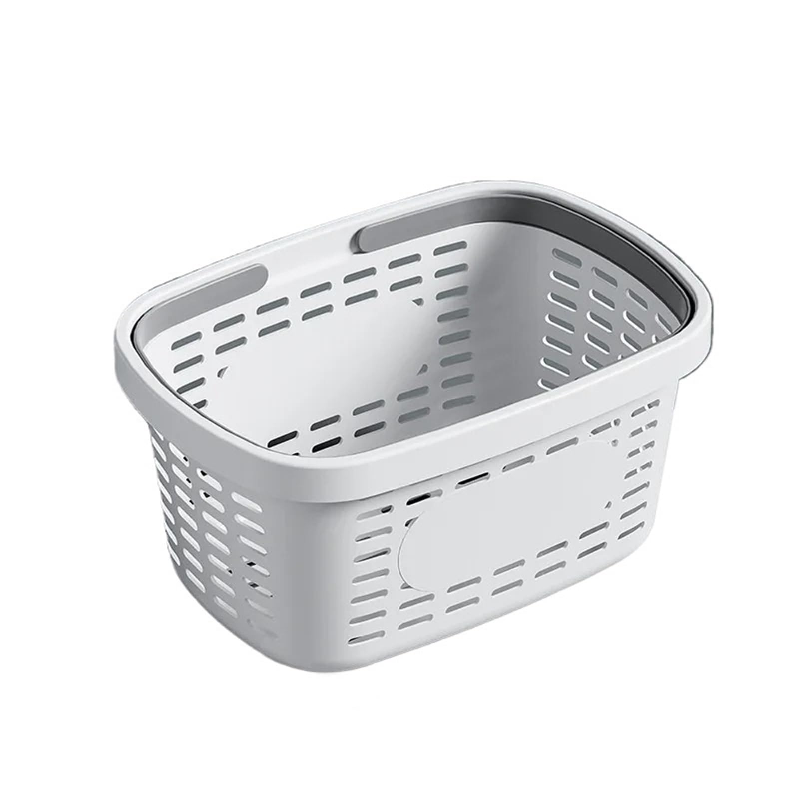 BAYNOPURIN Shower Bag 2 PCS Bathroom Small Bath Baskets Toiletries Storage Basket Portable Cosmetics Container(Color2)