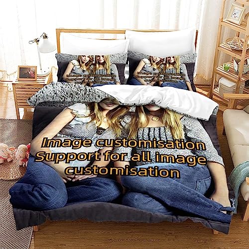 Parure de lit personnalisable microfibre pour éliminer la déco monotone - 3