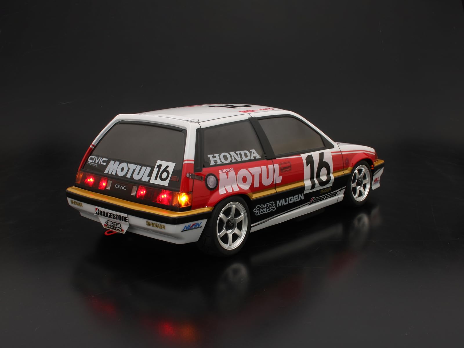 Amazon.co.jp: ABC HOBBY ガンベイドFF 225 MOTUL 無限 シビック 電動
