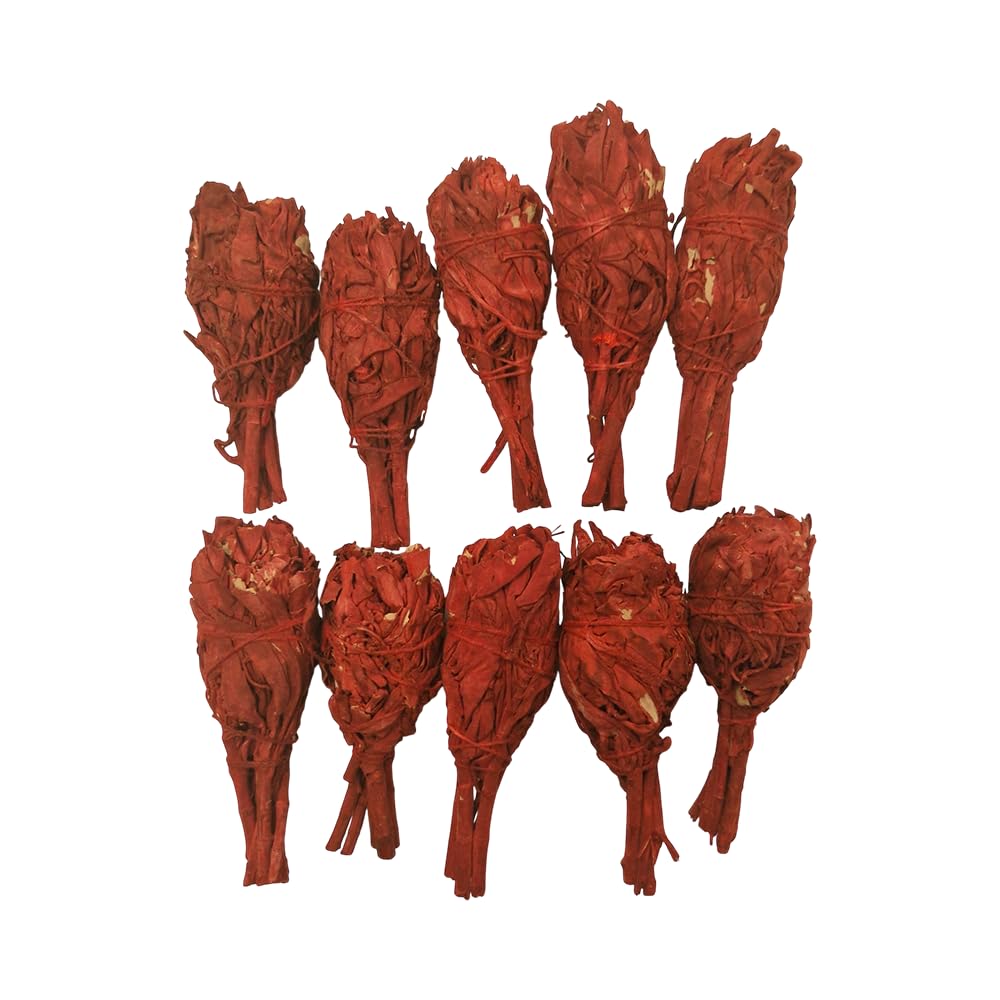 Smudge Stick, Torch Dragon's Blood 4", Pack of 10