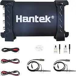 Hantek 6074Bc Osciloscópio de 4 Canais 70Mhz 1Gsa Conjunto de 23 Unidades