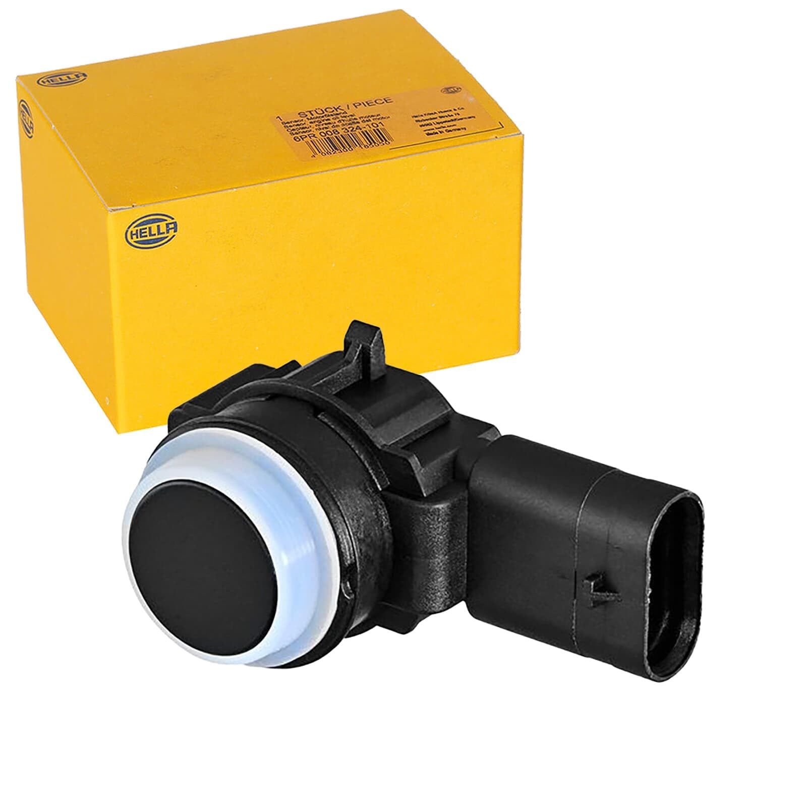 Sensor, auxiliar de aparcamiento - 3polos - montaje exterior - barnizable