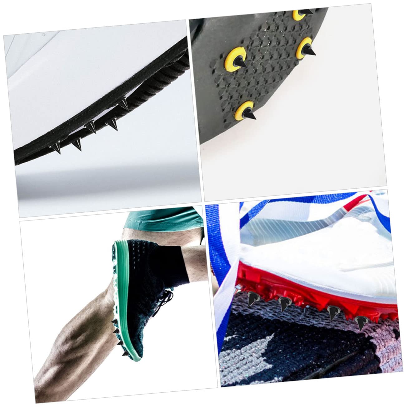 Toyvian Tacchetti Per Scarpe Corsa Punte Piccole Per Sostituzione Per E Completo Con Attrezzo Per 50 * 5
