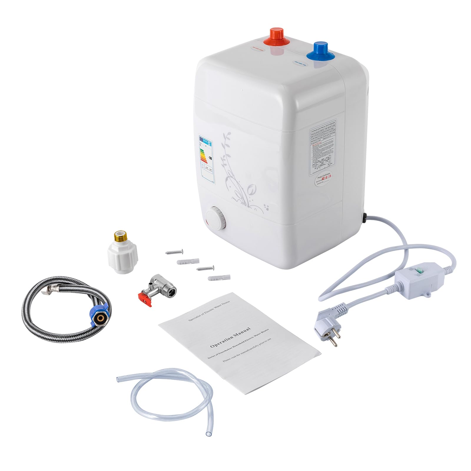 Chauffeeau 10 litres Chauffeeau électrique Sous évier Résistant — free download
