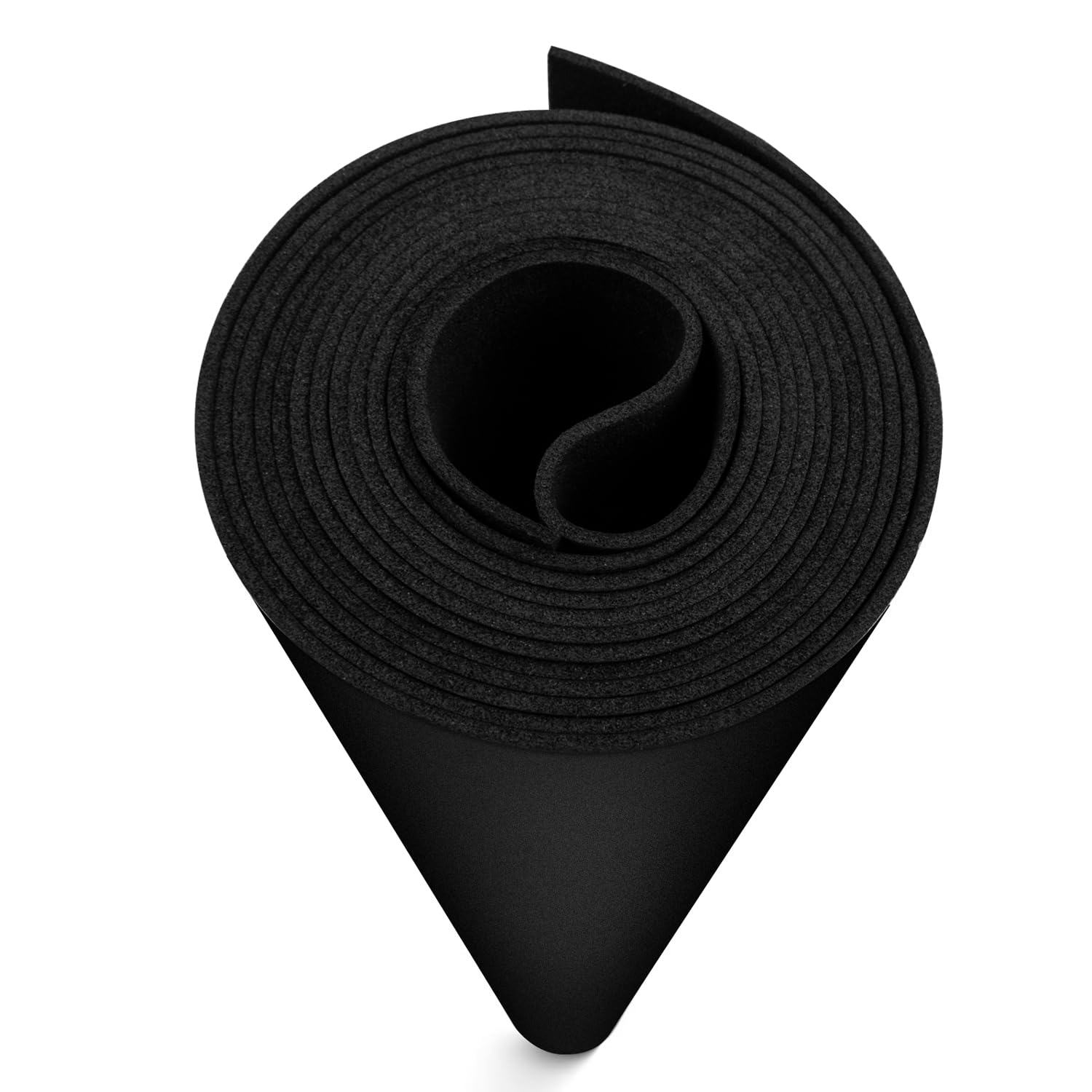 MEARCOOH EVA Foam Cosplay Black 1mm Thick (1mm to 20mm) Large 35.5" x 59" Sheet Premium High Density 86 kg/m3 for Cosplay, Crafts Projects