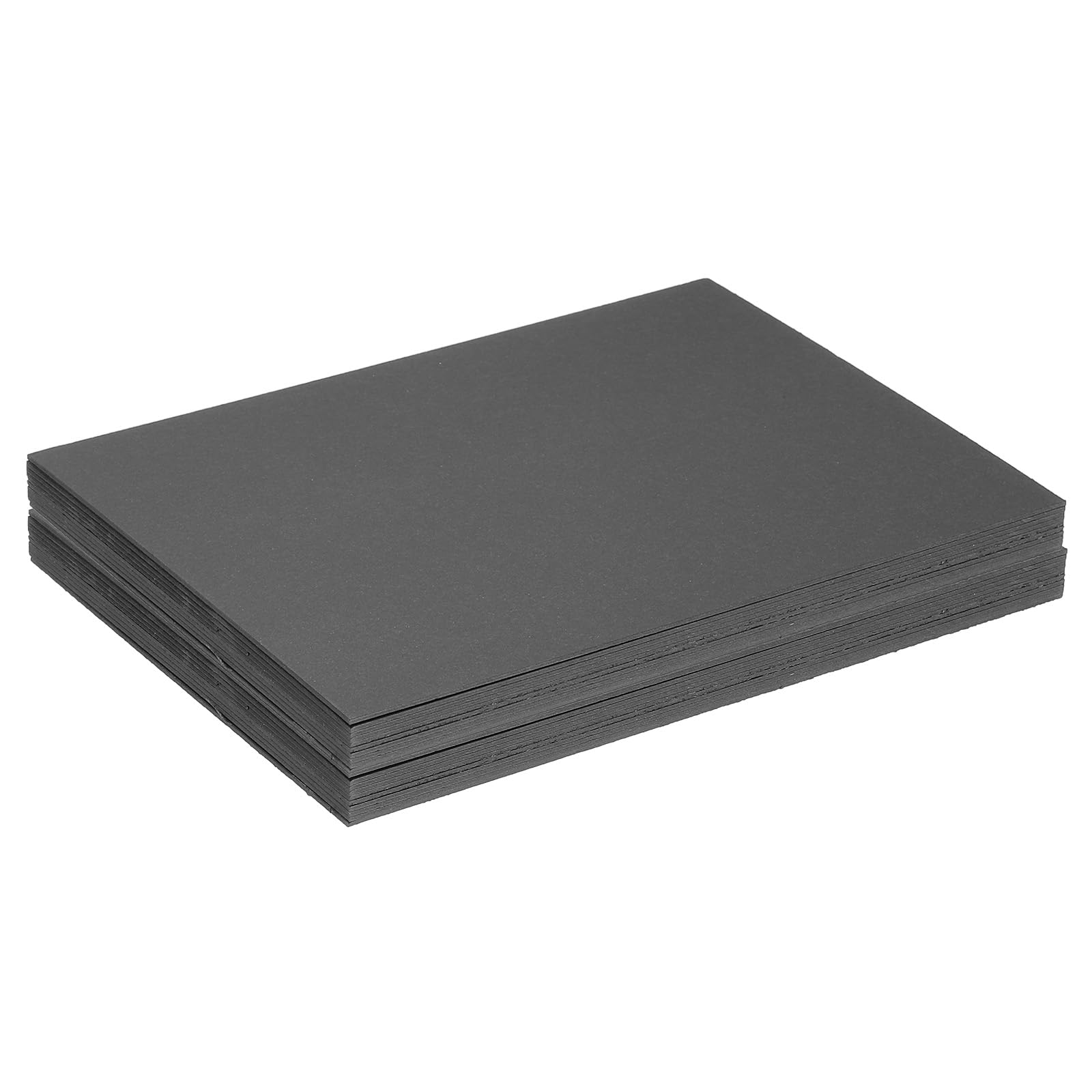 PATIKIL 7x5x0.04" Chipboard Sheets, 20Pcs 40PT Thick Book Board Binders Board Sturdy Bookbinding Supplies for Book Binding Cover Black - Image 4