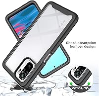 Vista 5 de Funda para Xiaomi Redmi Note 10, funda protectora anticaídas y absorción de golpes para Xiaomi Redmi Note 10 4G M2101K7AG M2101K7I / Redmi Note 10s