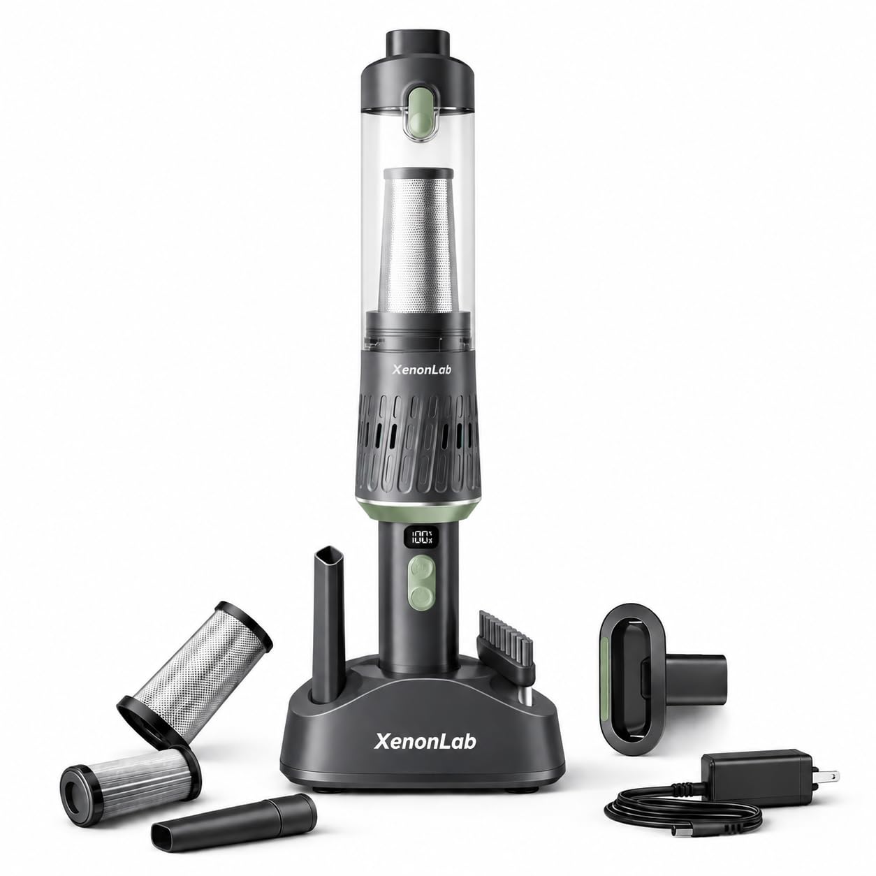 Cordless Car Vacuum Cleaner, Lightweight Handheld Vacuum with Easy Empty Dust Cup for Home and Auto Cleaning-picture-10